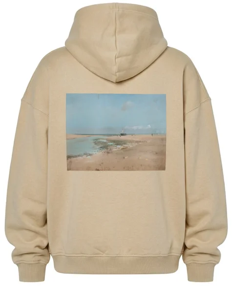Bluza oversize Plaża podczas odpływu (ujście rzeki) Edgar Degas