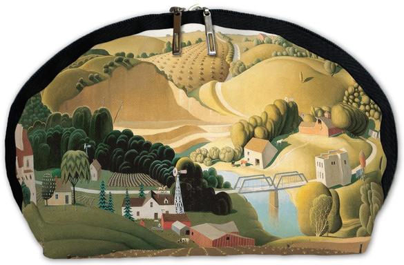 Kosmetyczka Stone City Grant Wood