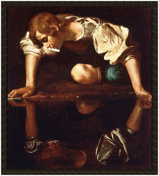 Naszywka Narcyz Caravaggio