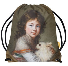 Worek Portret Elżbiety Mniszchówny z pieskiem Élisabeth Vigée-Lebrun