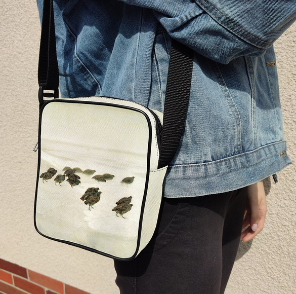 Torba listonoszka Kuropatwy na śniegu Józef Chełmoński