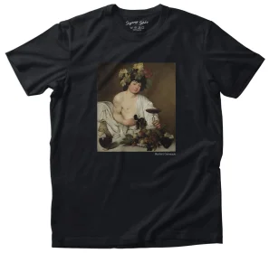 Koszulka z nadrukiem Bachus Caravaggio