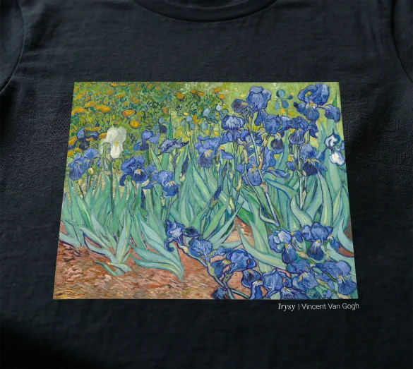 Bluzka damska Irysy Vincent Van Gogh
