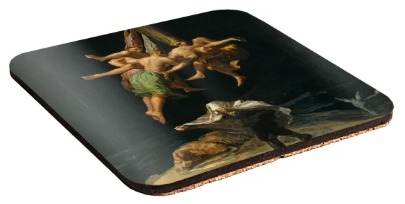 Podkładka pod kubek Lot czarowników Francisco Goya