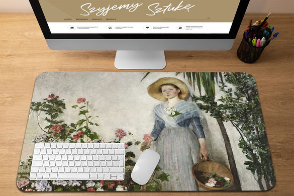 Podkładka W oranżerii (W cieplarni) Olga Boznańska 60x40cm