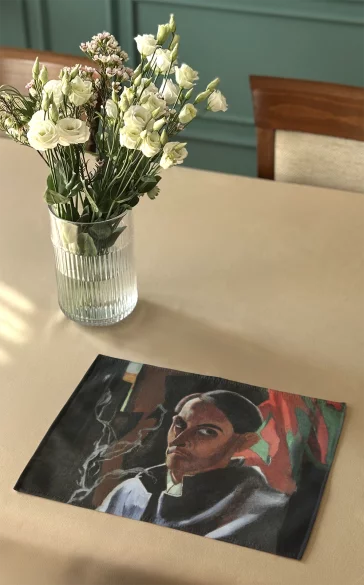 Podkładka na stół Autoportret - ostatni papieros skazańca Witkacy