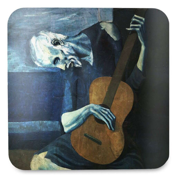 Podkładka pod kubek Stary gitarzysta Pablo Picasso
