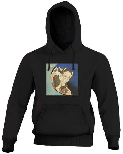 Bluza z naszywką Śmiejący się Demon Katsushika Hokusai