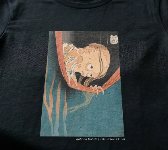 Bluzka damska Kohada Koheiji Katsushika Hokusai