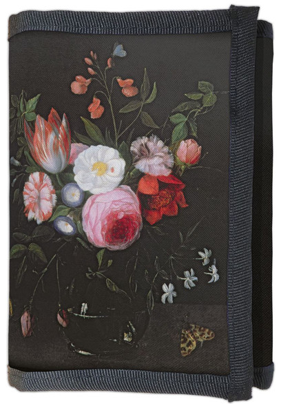 Portfel Wiosenne kwiaty w szklanym wazonie Jan van Kessel (starszy) 