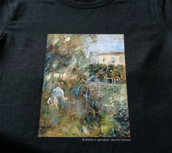 Bluzka damska Kobieta w ogrodzie Berthe Morisot