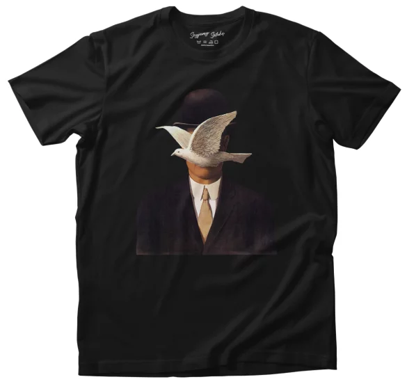 Koszulka Mężczyzna w meloniku René Magritte