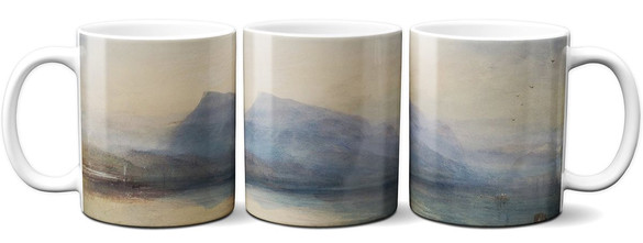 Kubek Błękitny Rigi, wschód słońca William Turner