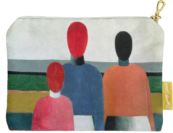 Kosmetyczka mini Trzy postacie kobiece Kazimir Severinovich Malevich