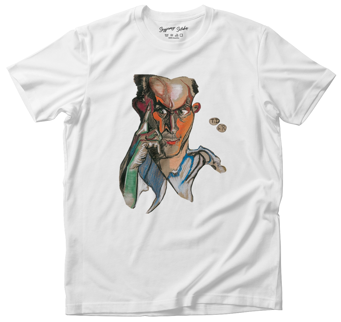 Koszulka ze sztuką Szyjemy Sztukę