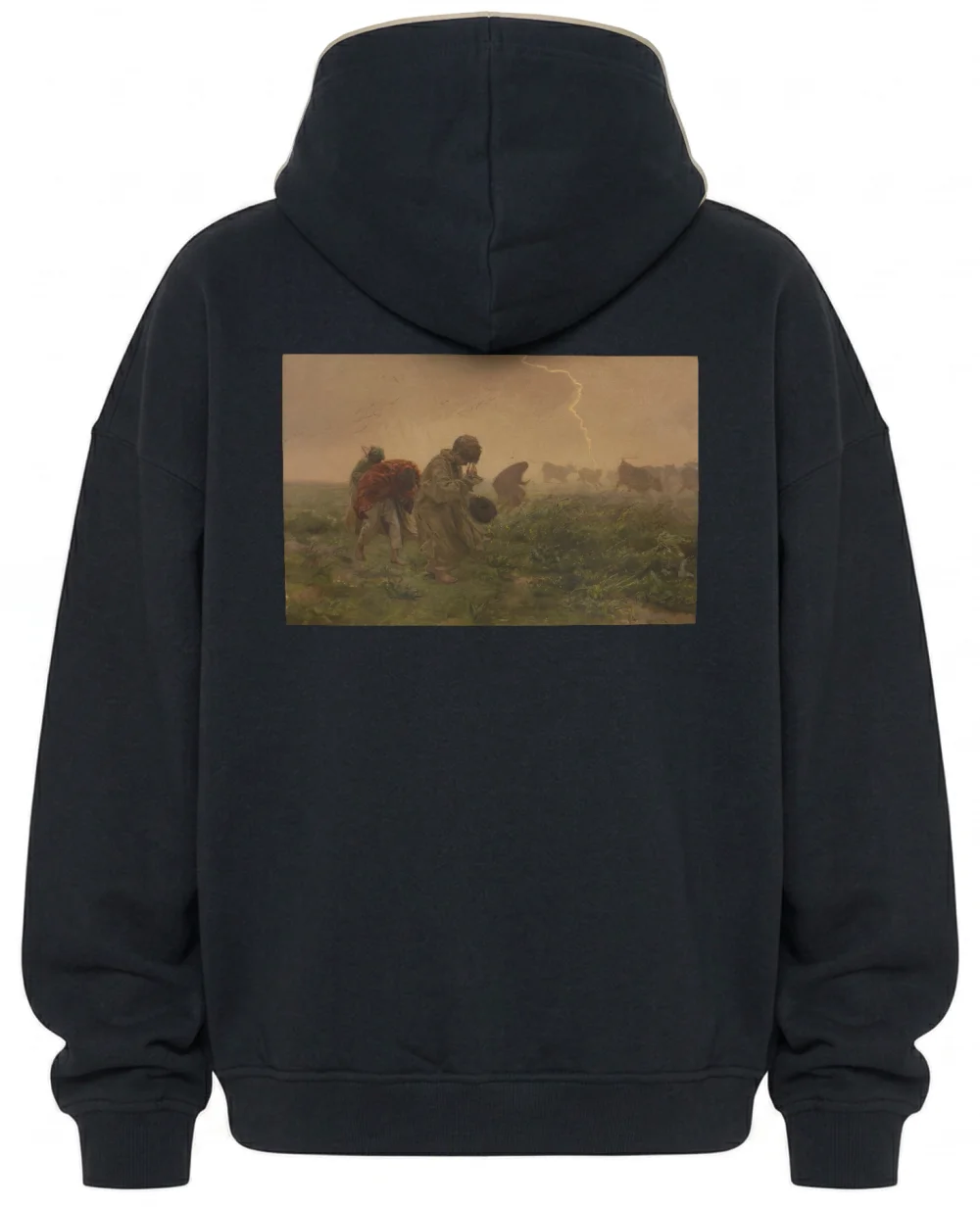 Bluza oversize Burza Józef Chełmoński