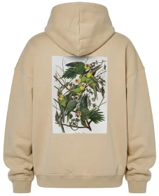 Bluza oversize Carolina Parakeet James Audubon