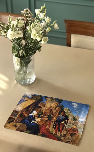 Podkładka na stół Hołd Trzech Króli Albrecht Dürer