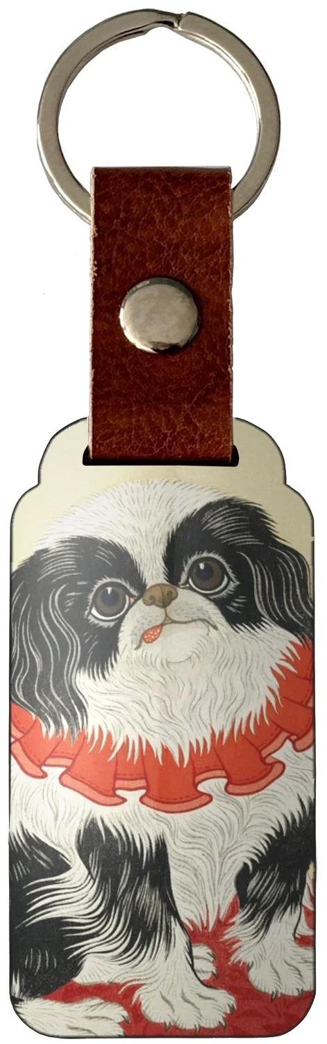 Brelok Pies pekińczyk Ohara Koson