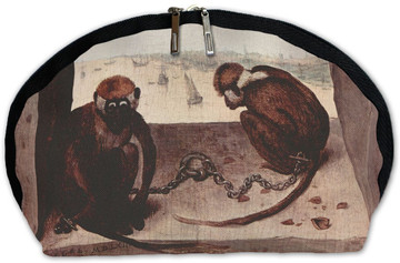 Kosmetyczka Dwie małpy Pieter Bruegel starszy