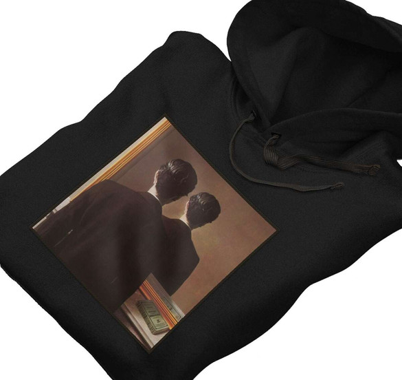 Bluza z naszywką Nie reprodukować René Magritte