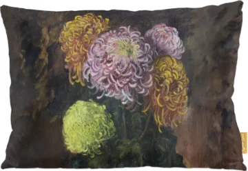 Poduszka Chryzantemy Michalina Janoszanka 60x40 cm