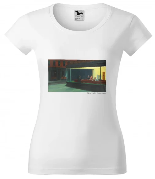 Bluzka damska Nocne marki Edward Hopper
