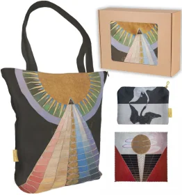 Zestaw prezentowy Hilma af Klint Torba + Kosmetyczka + Ściereczka