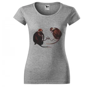 Bluzka damska Dwie małpy Pieter Bruegel starszy