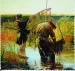 Ściereczka do okularów Rybacy brodzący w wodzie Leon Wyczółkowski