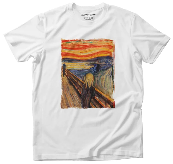 Koszulka Krzyk Edvard Munch