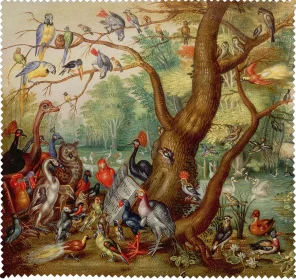 Ściereczka do okularów Koncert Ptaków Jan van Kessel (starszy)