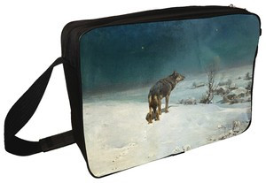 Torba na ramię Wilk Alfred Wierusz-Kowalski