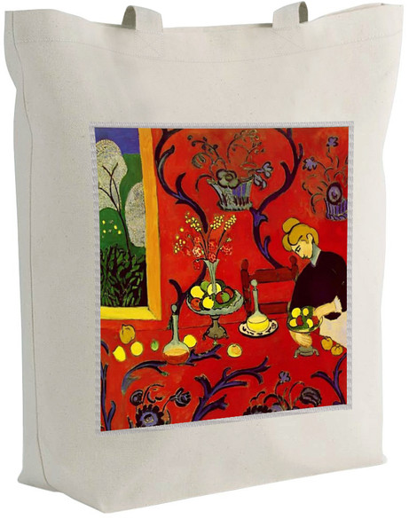 Torba z naszywką Harmonia w czerwieni Henri Matisse