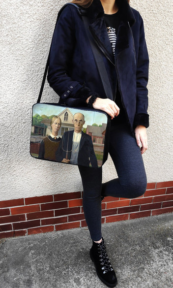 Torba na ramię American Gothic Grant Wood