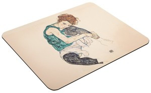 Podkładka Siedząca kobieta z podniesionym kolanem Egon Schiele 60x40cm