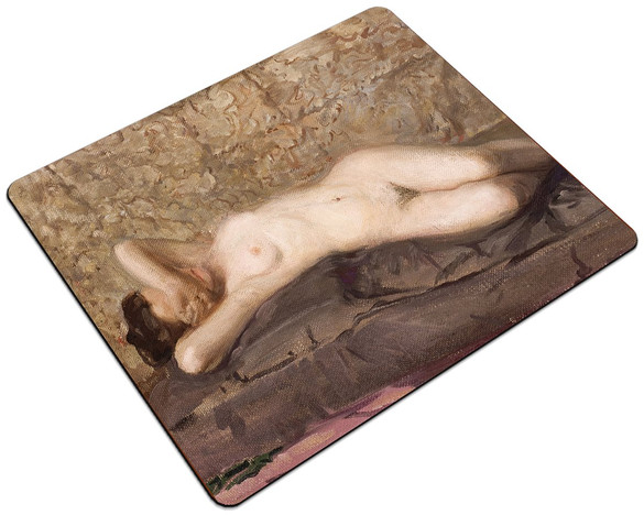 Podkładka Akt kobiety leżącej Leon Wyczółkowski 24x19cm