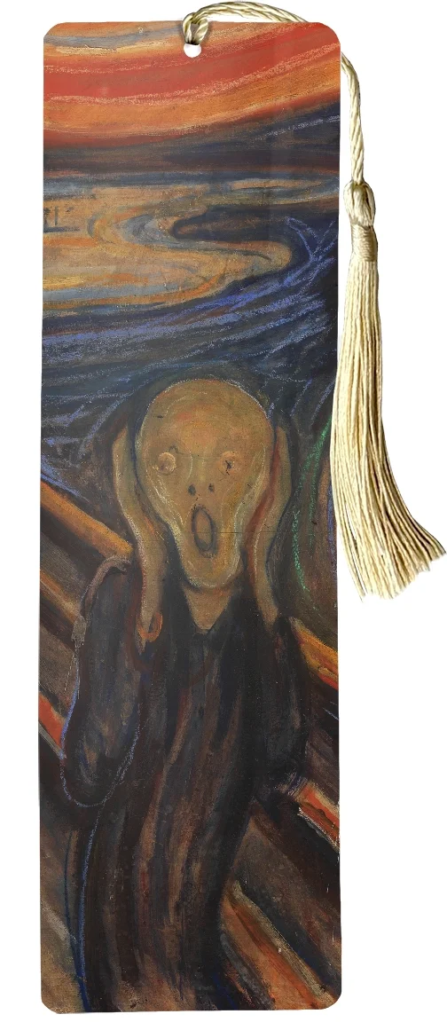 Zakładka do książki Krzyk Edvard Munch