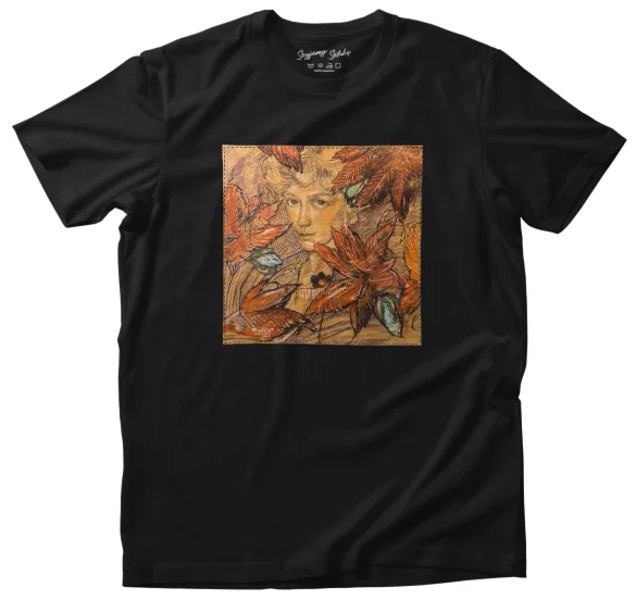 Koszulka z naszywką Portret Zofii Małeckiej Witkacy