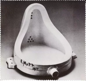 Ściereczka do okularów  Fontanna Marcel Duchamp