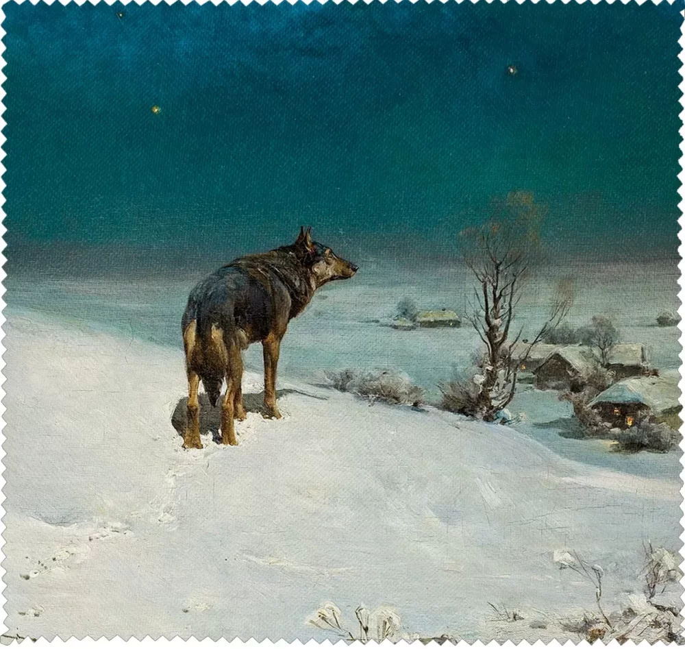 Ściereczka do okularów Wilk Alfred Wierusz-Kowalski