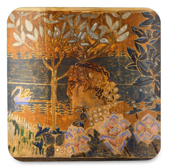 Podkładka pod kubek Książę Gvidon i księżniczka Swan Mikhail Aleksandrovich Vrubel