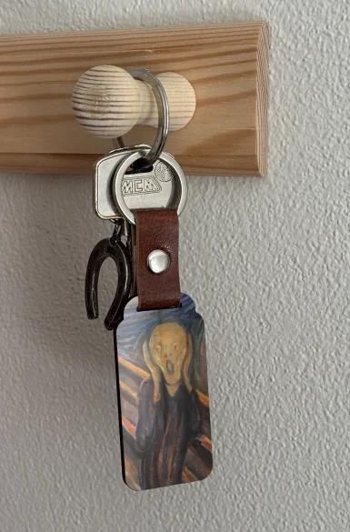 Brelok Krzyk Edvard Munch
