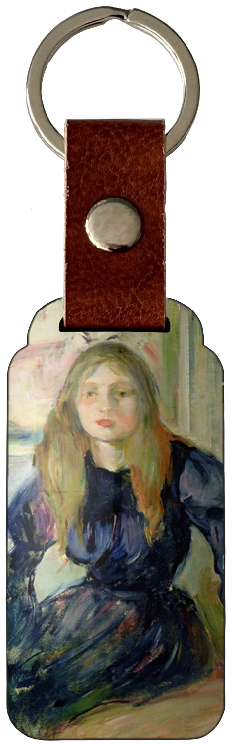 Brelok Julie Manet i jej piesek Laërte Berthe Morisot