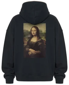 Bluza oversize Mona Lisa Leonardo da Vinci