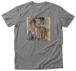 Koszulka z naszywką Mężczyzna ze skrzypcami Pablo Picasso