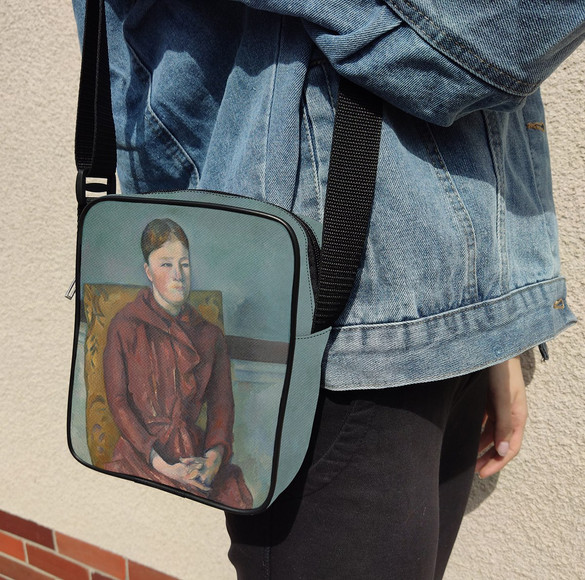 Torba listonoszka Madame Cezanne w żółtym fotelu Paul Cezanne