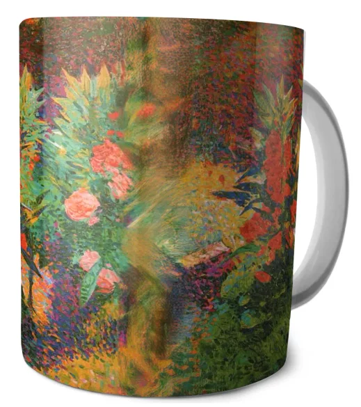 Kubek Frühlingsblumen im Garten (Wiosenne kwiaty w ogrodzie) Curt Herrmann