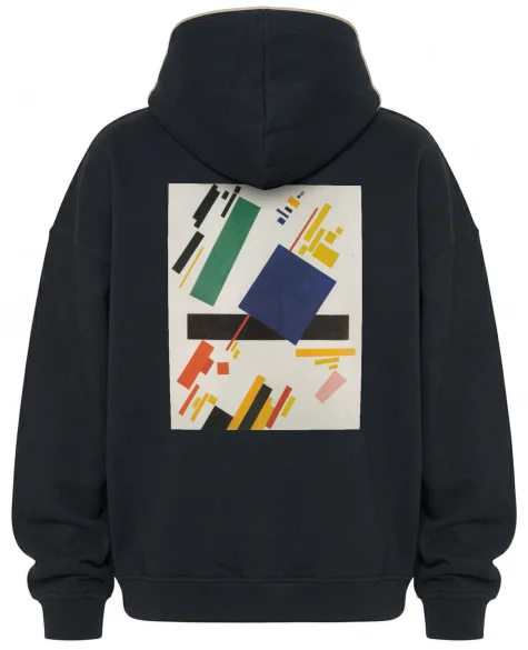 Bluza oversize Kompozycja suprematystyczna Kazimir Severinovich Malevich