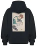 Bluza oversize Siedząca kobieta z podniesionym kolanem Egon Schiele